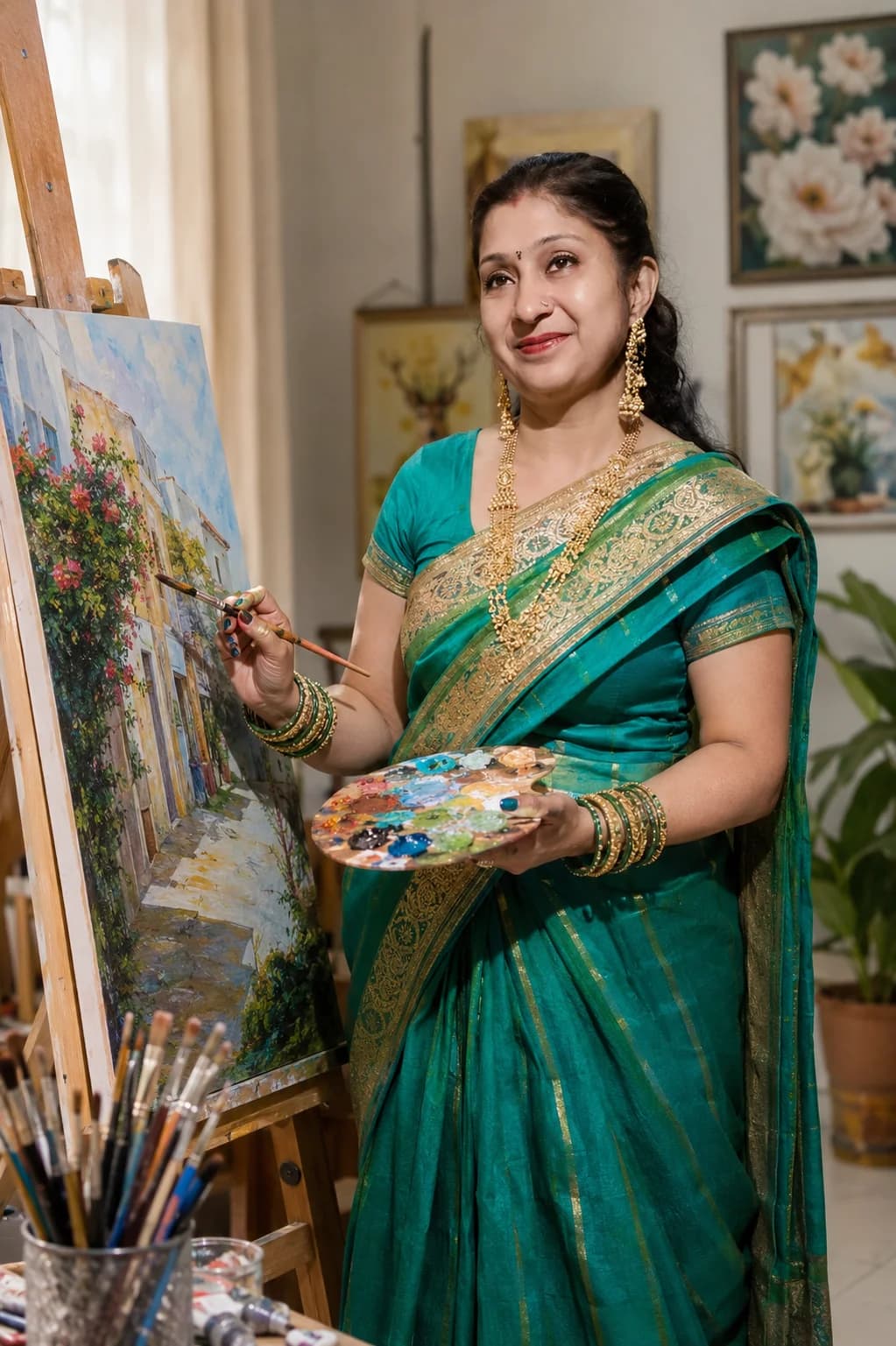 Meenakshi portrait