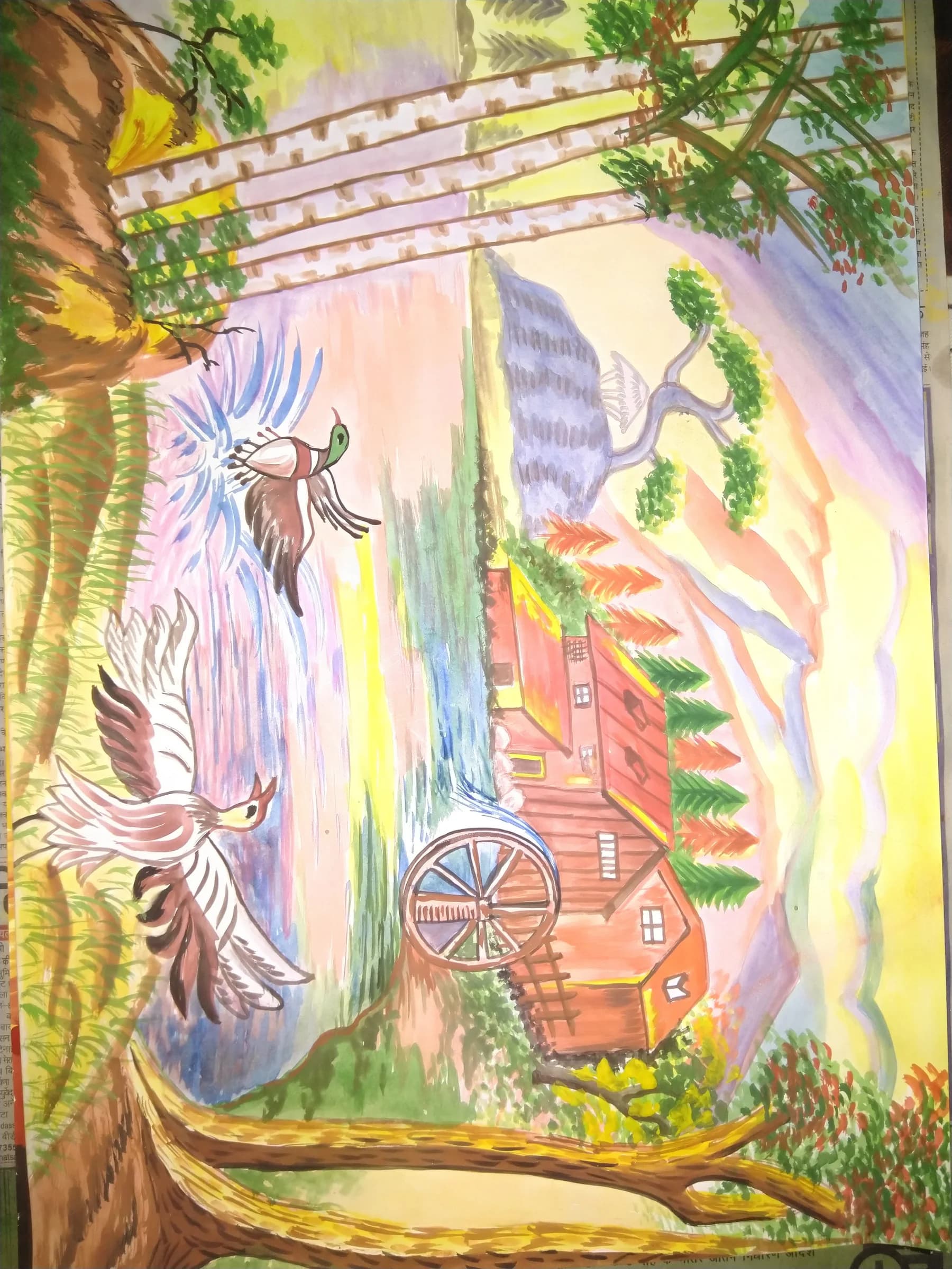 Visual art project sample
