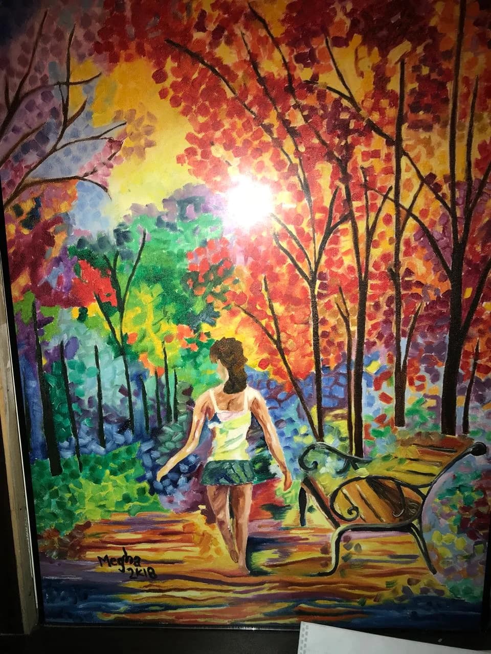 Visual art project sample