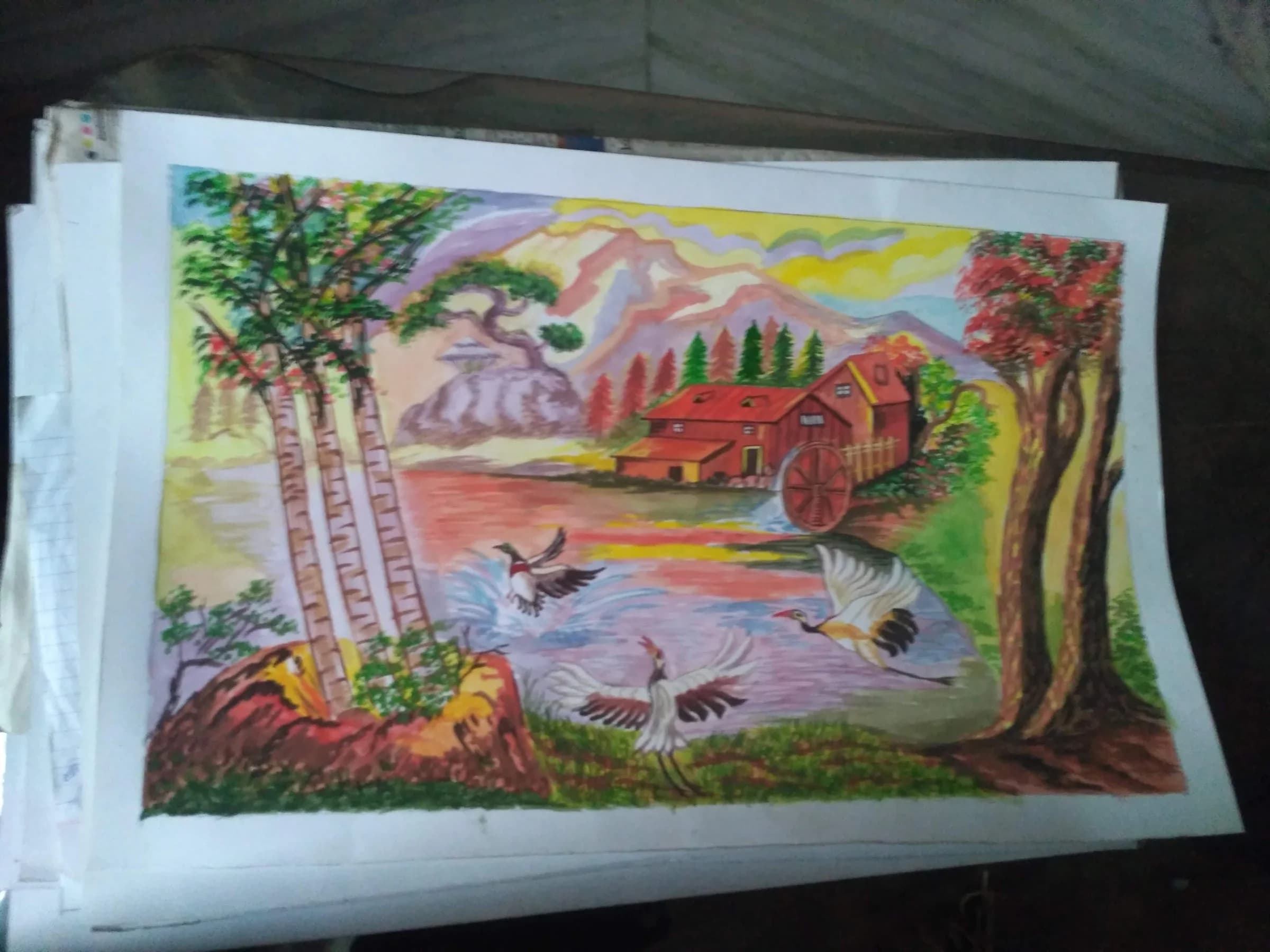 Visual art project sample