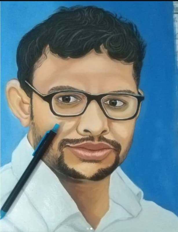 Colour Portrait: Mid-Stroke